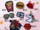 DIY Iron on Patches Embroidery ตัวรีดติดเสื้อ  อาร์ม เย็บติด หมวก กระเป๋า รองเท้า ปะเสื้อผ้า งานปัก อุปกรณ์งานฝีมือ