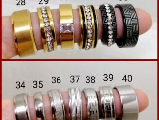 แหวน stainless แท้ ไม่ลอก ไม่ดำ ไม่แพ้
