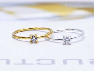 Star Jewelry แหวนเงินแท้ 92.5% แหวนแฟชั่น แหวนมินิมอล รุ่น RS3054