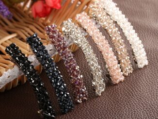 กิ๊บติดผมประดับเพชรคริสตัลสไตล์เกาหลี barrettes สําหรับผู้หญิง
