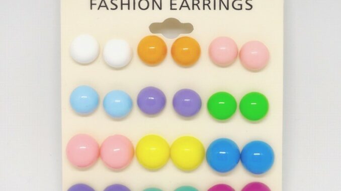 Bubble Pop ต่างหูทรงกลม Style's 90
