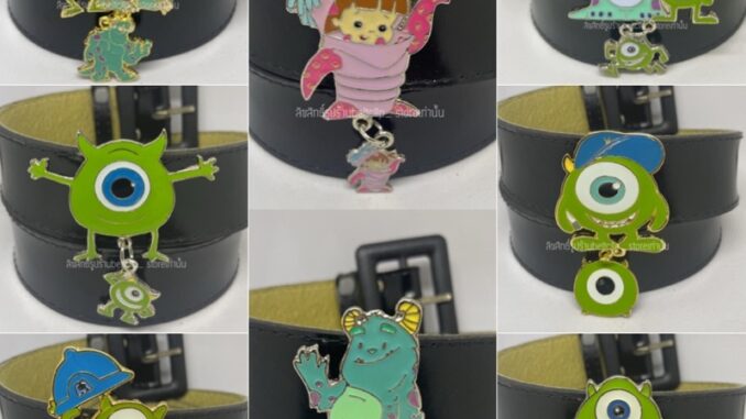ที่หนีบเข็มขัด นร./นศ. Monsters University