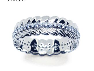 Memorine Jewelry แหวนเงินแท้ 925 ฝังเพชรสวิส (CZ) : ONLR605