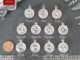 MT จี้เงินแท้ จี้นักกษัตร ปีชวด-ปีกุน ทรงกลม เลี่ยมกรอบเงินแท้ วัตถุมงคล Silver Pendant (ssp050) amu MT Jewelry มณีธารา