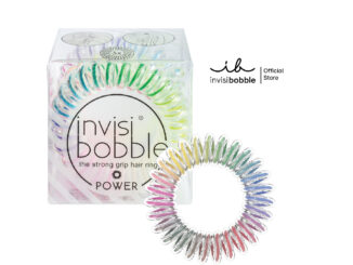 invisibobble ยางรัดผม  รุ่น power สี magic rainbow (1 กล่องบรรจุ 3 เส้น)