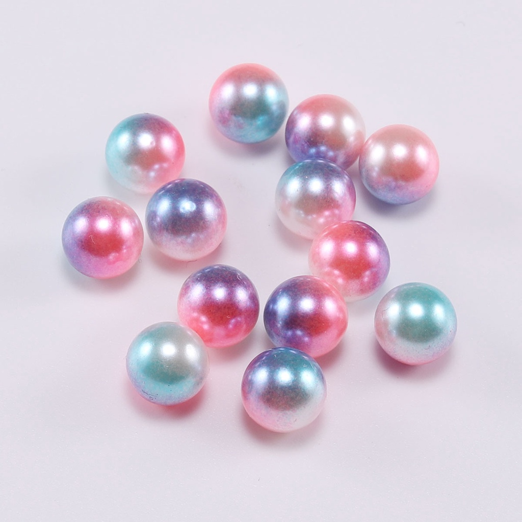 100-400pcs【ps264】ลูกปัดไข่มุก Abs ไม่มีรูพรุน สําหรับทําเครื่องประดับ DIY 100-400 ชิ้น ต่อล็อต