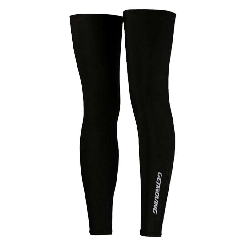 (1คู่) ปลอกขา กันแดด กันUV เนื้อผ้า Polyester Fiber 100% ผ้านิ่ม ใส่สบาย ระบายความร้อน ซับเ