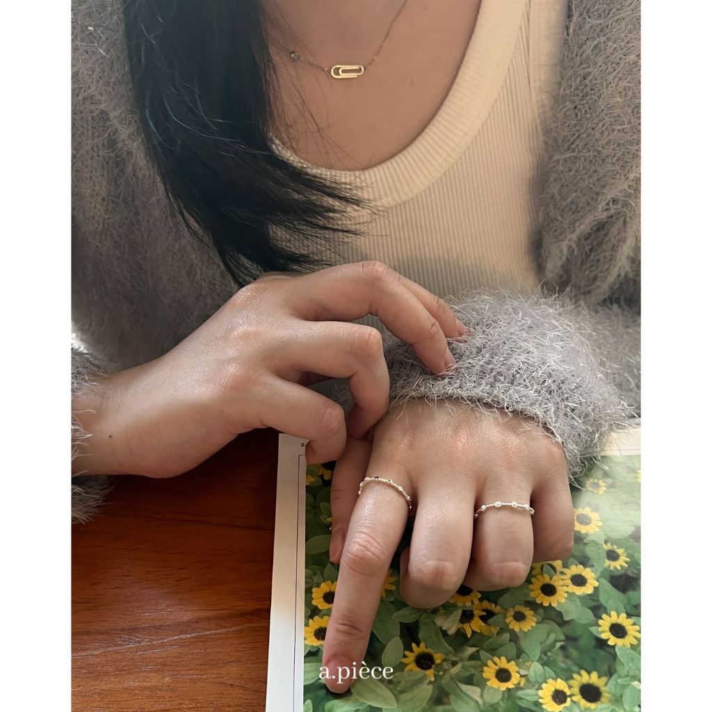 A.piece แหวนเงินแท้  Eden Collection : [all silver 925] Eden ring