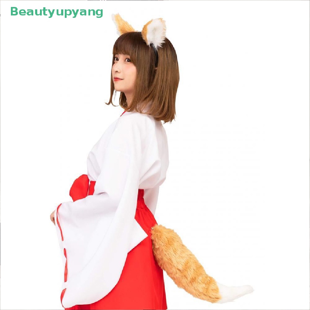 [Beautyupyang] หน้ากากคอสเพลย์ รูปหางสุนัขจิ้งจอก หมาป่า หูแมว สไตล์โลลิต้า