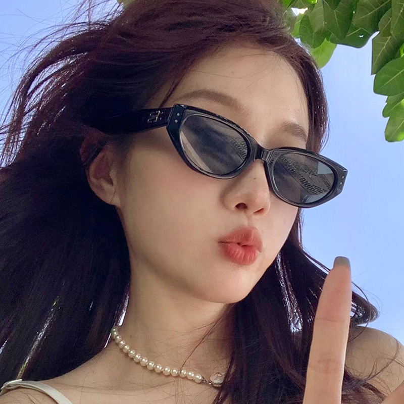 Cateye Sunglasses แว่นตากันแดดแฟชั่น ทรงเก๋ มีหลายสีนะคะ