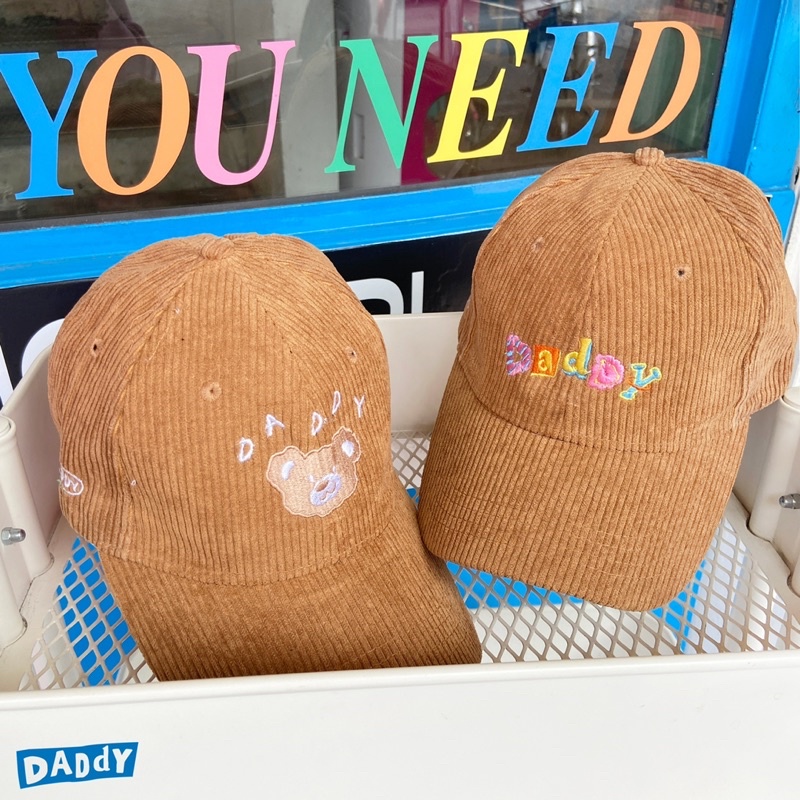 DADDY | Cap Bear Brown หมวกน้องหมีสีน้ำตาลสุดน่ารัก