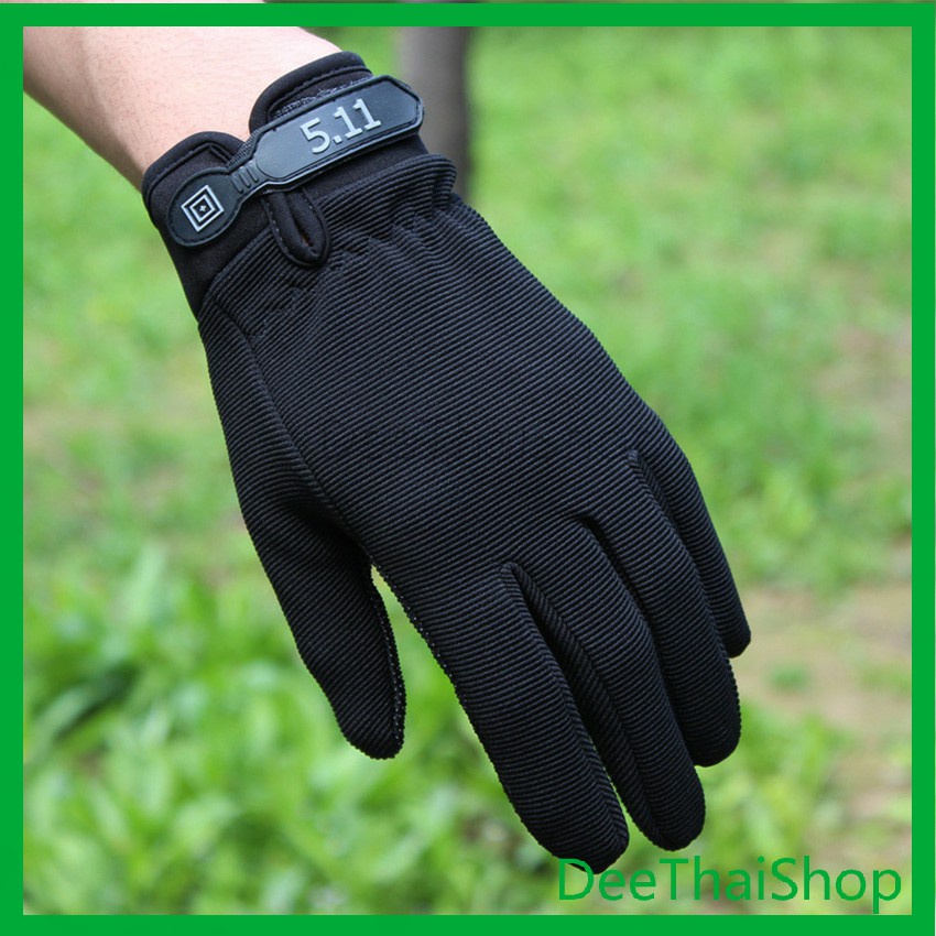 Dee Thai A687 ถุงมือมอเตอร์ไซค์ รุ่น 5.11 ไบค์เกอร์ ถุงมือขี่กลางแจ้ง Non-slip gloves