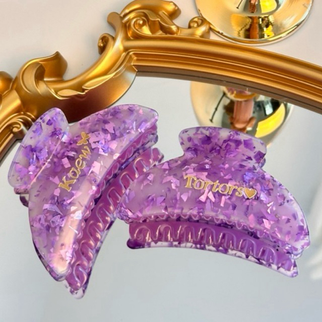 Deep Sprinkle Grape Hair Claw(เข้มขึ้น)