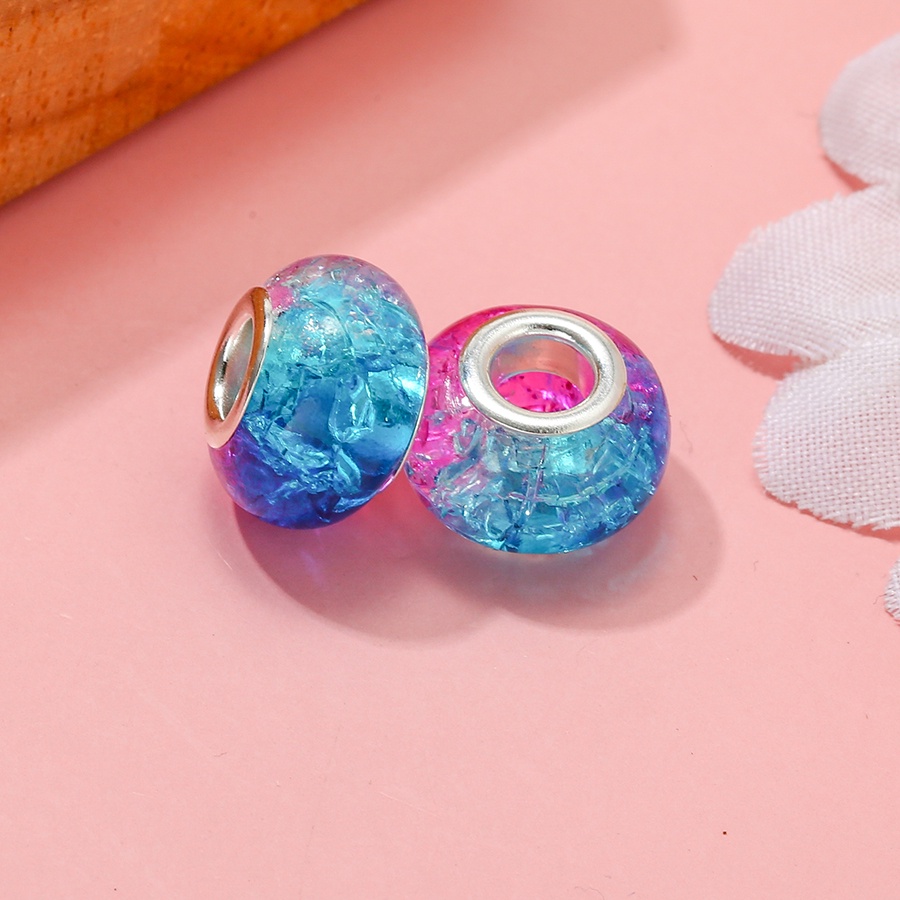 Dinglly ลูกปัด ทรงกลม 10 สี อุปกรณ์เสริม สําหรับฟาง Diy 2 ชิ้น ต่อล็อต