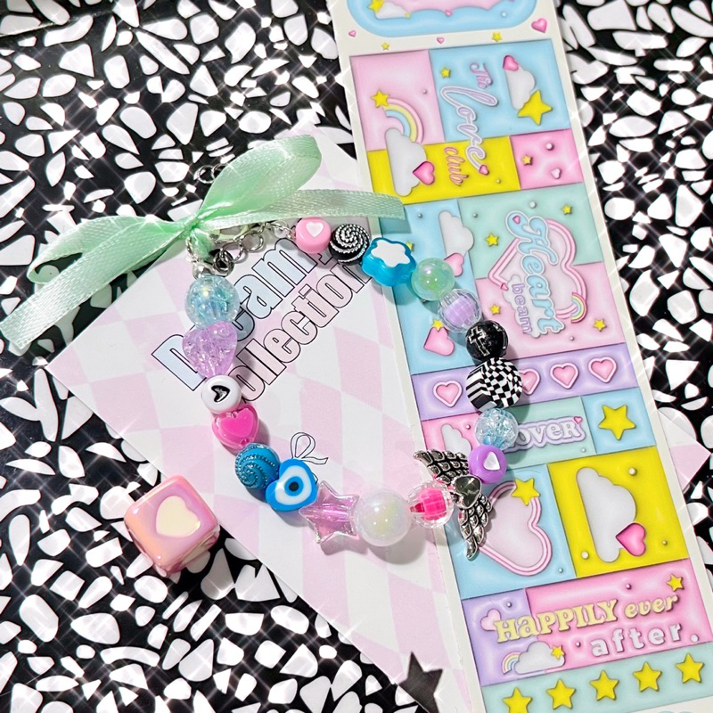Dreamy bracelet ☁️ ☯️ กำไลลูกปัด สายปรับขนาดได้ [สินค้าพร้อมส่ง]