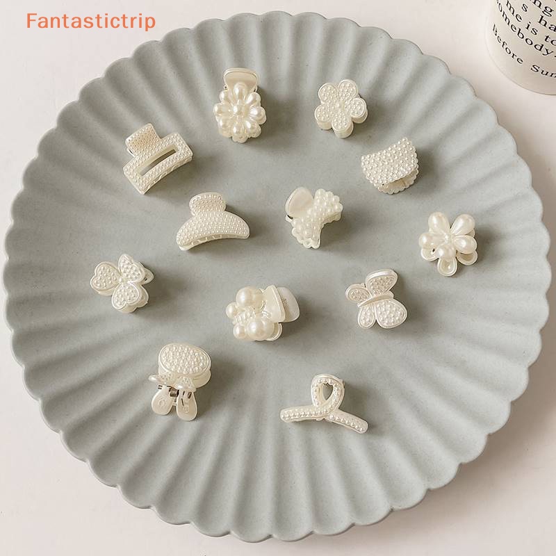 Fantastictrip กิ๊บติดผม มุก ขนาดเล็ก สไตล์เกาหลี เครื่องประดับแฟชั่น สําหรับผู้หญิง