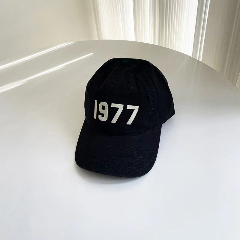 Fog 1977 ESSENTIALS หมวกเบสบอลแฟชั่น สไตล์ฮิปฮอป ยุโรปและอเมริกา สําหรับผู้ชาย และผู้หญิง