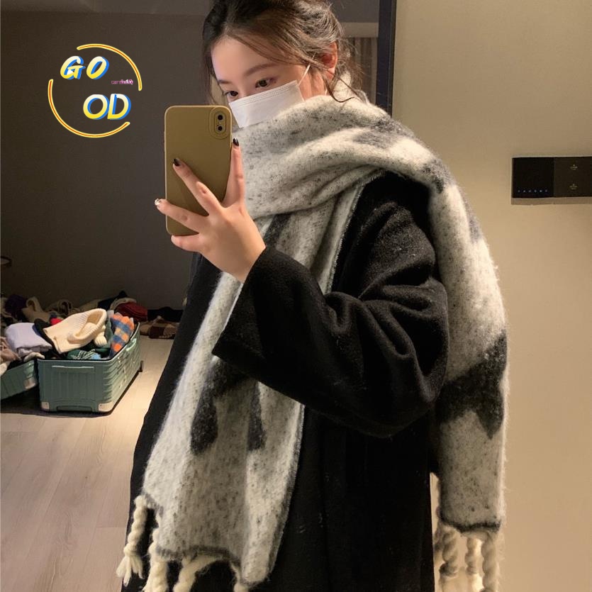 GOOD  christmas scarf ผ้าพันคอกันหนาว  WSP23B00NV 46Z231116