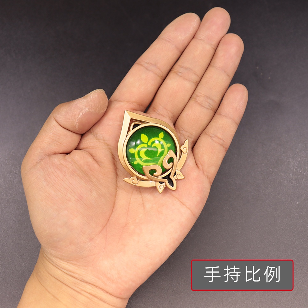Genshin Impact Sumeru Pins เข็มกลัดวิสัยทัศน์ Lnazuma Tighnari Collei Dori Nilou 7 Element Weapons Eye Of Original God Badge