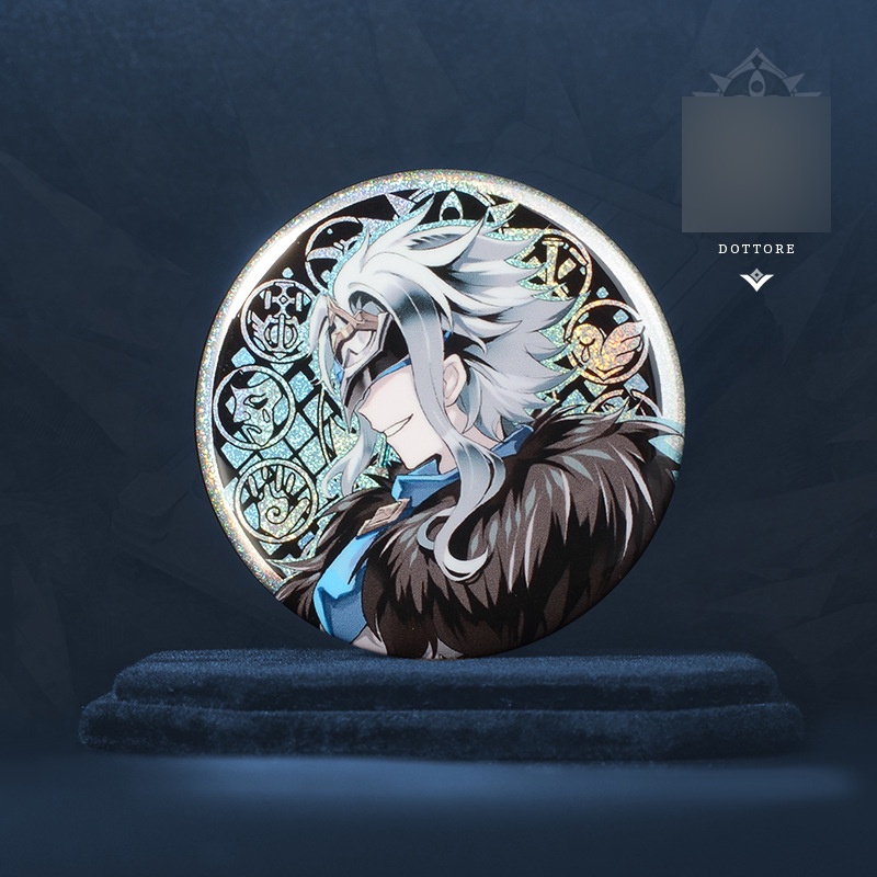 Genshin เข็มกลัด ลาย Fatui Knave childe Damselette badge