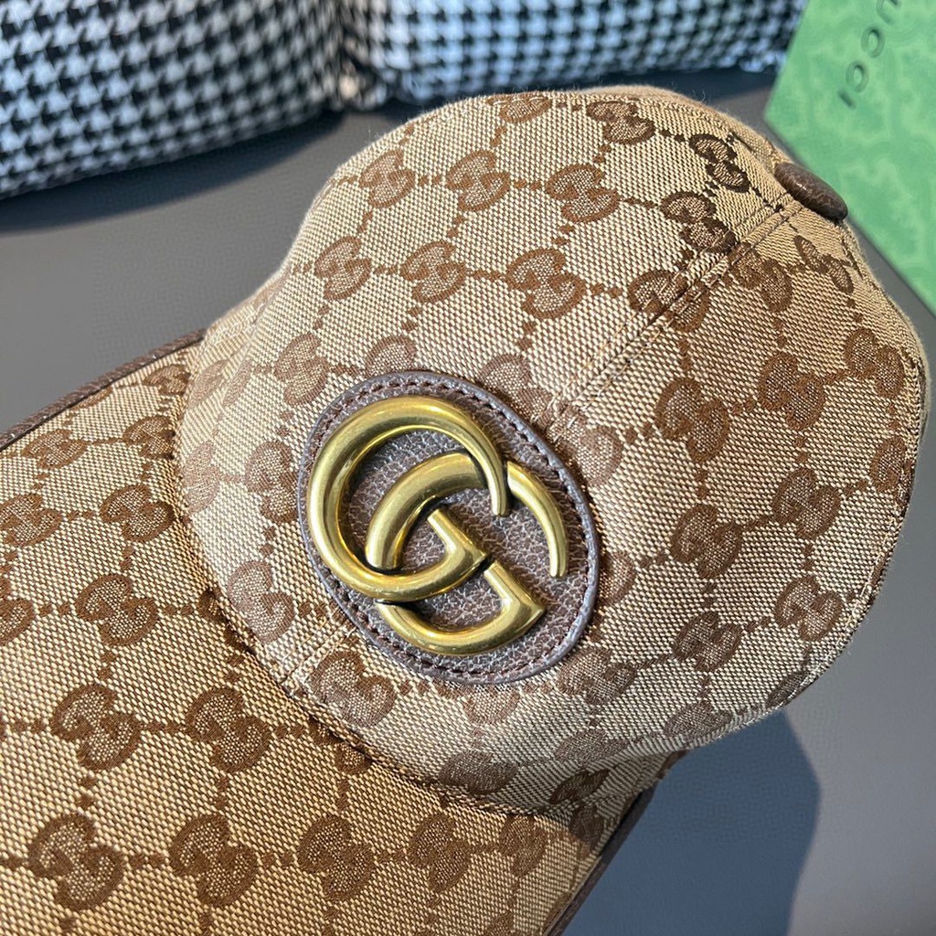 Gucci หมวกเบสบอล กันแดด เข้ากับทุกการแต่งกาย แฟชั่นทันสมัย สําหรับผู้ชาย และผู้หญิง