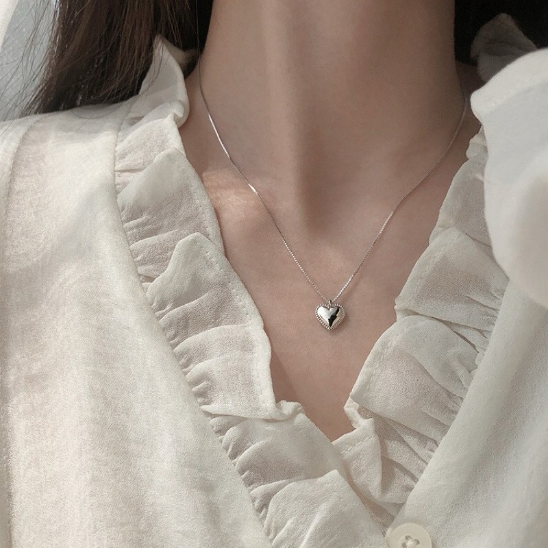 Harmony necklace สร้อยคอหัวใจเงินแท้ S925 วาเลนไทน์ valentine