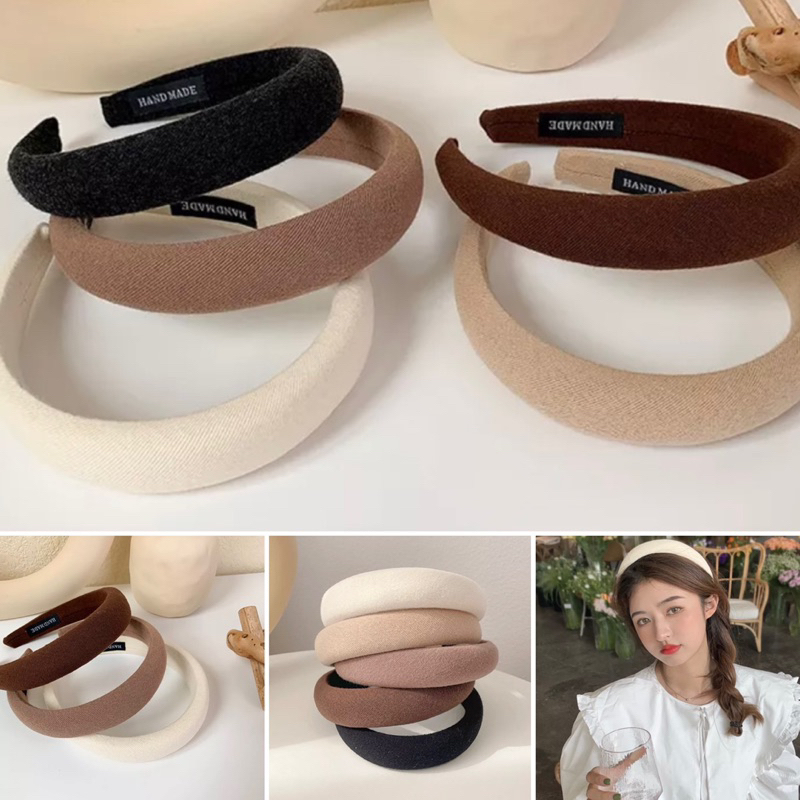 Jolie Wiwii (สินค้าพร้อมส่ง) ที่คาดผมฟองน้ำ ที่คาดผมเกาหลี