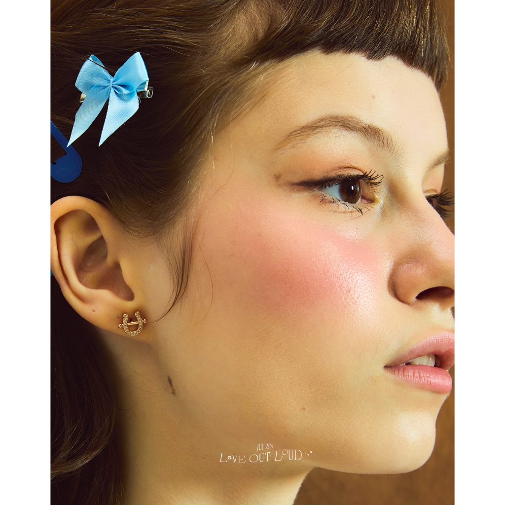 Julys - harp earrings