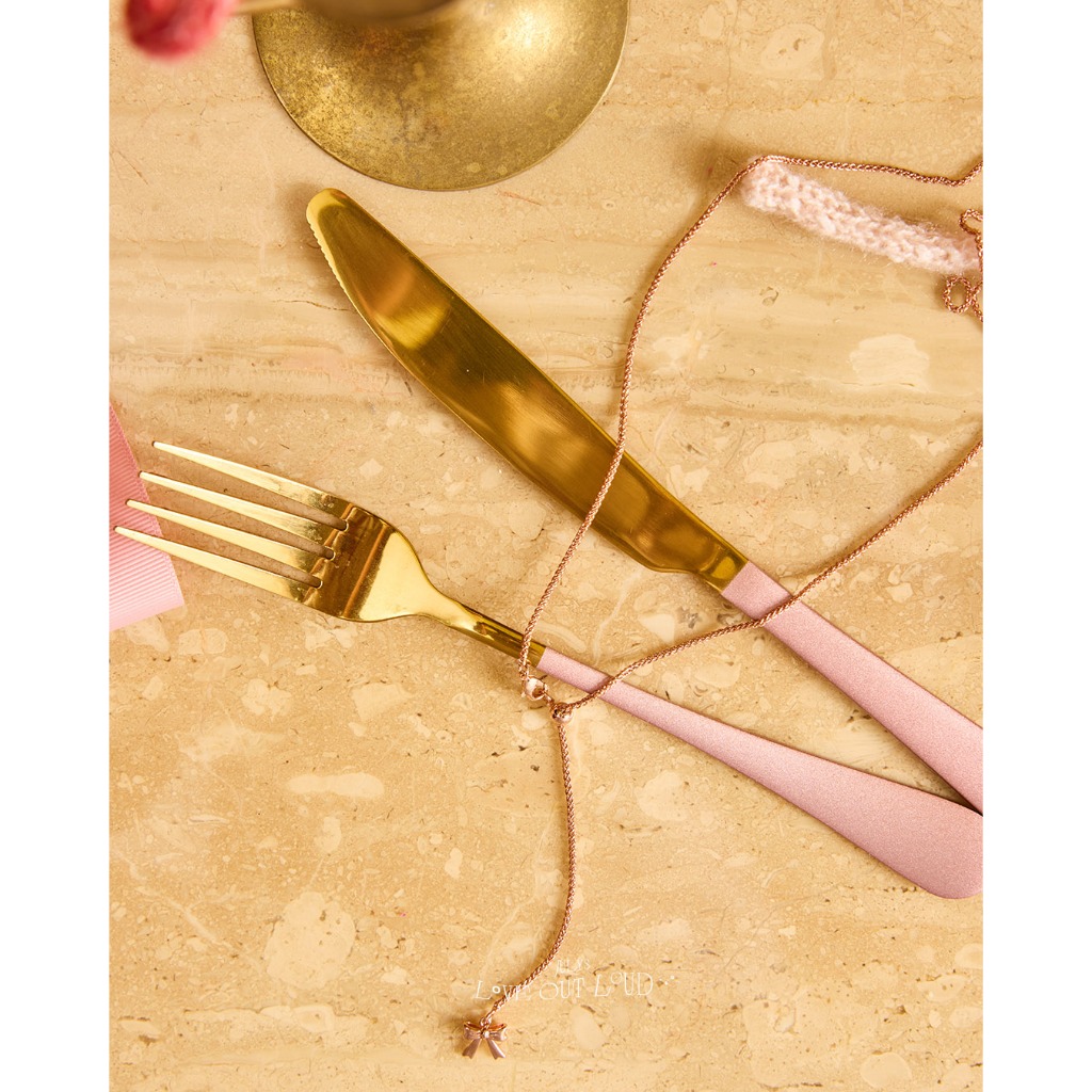 Julys - lolita ribbon drawstring necklace สร้อยคอโบว์ รูดได้