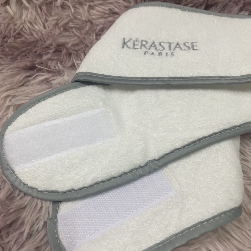 KERASTASE ผ้าคาดผม คาดศรีษะ เวลา แต่งหน้า และหมักผม แบบแถบเวลโคร
