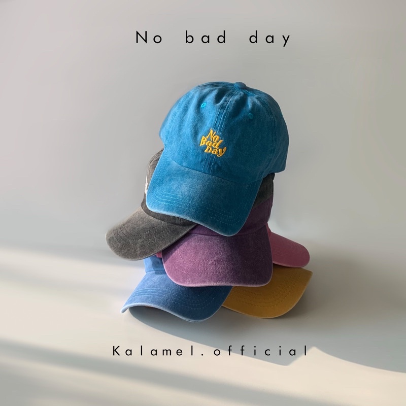 Kalamel หมวกแก๊ปแฟชั่น No bad day cap
