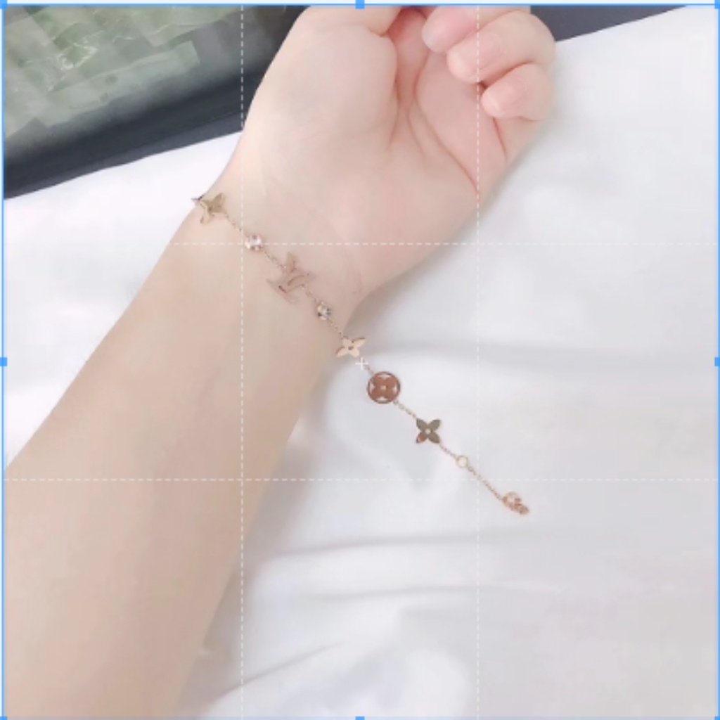 L ชุดเครื่องประดับ สร้อยคอ สร้อยข้อมือ สเตนเลส สไตล์คลาสสิก คุณภาพสูง สําหรับครอบครัว