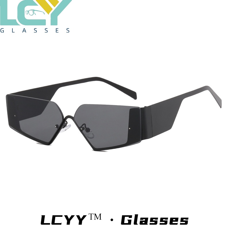 Lcyy2023 ใหม่ แว่นตากันแดด ไร้กรอบ /9327