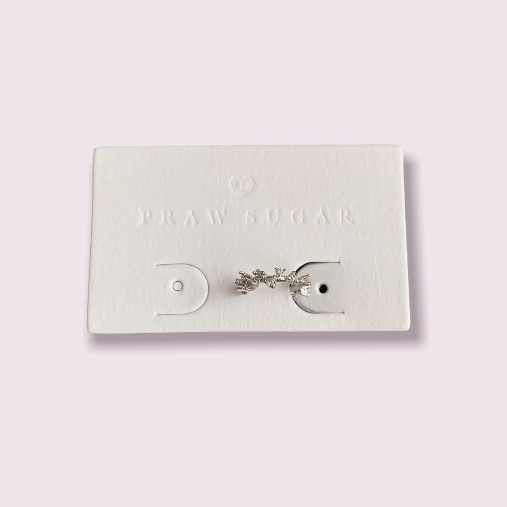 Little Glittering Earcuff - ต่างหูแบบเกี่ยวกลิตเตอร์ (มี 2 สี)