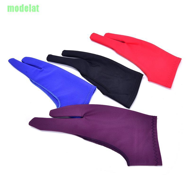 ML 1pc Two Finger Anti-fouling Glove For Artist Drawing & Pen Graphic Tablet Pad