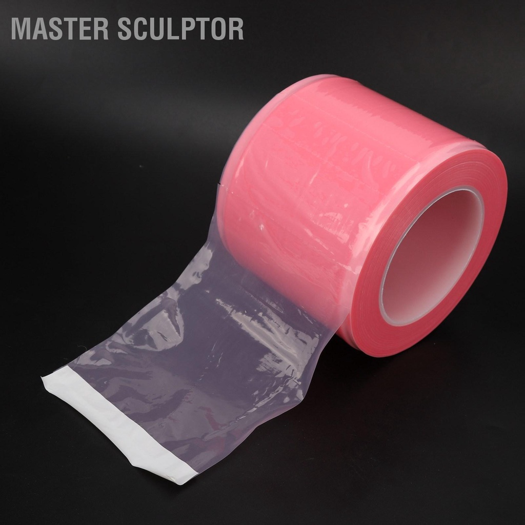 Master Sculptor 1 ม้วน 1200 ชิ้น ฟิล์มกั้นอัตโนมัติ แบบใช้แล้วทิ้ง ดูดซับน้ํา เทปป้องกัน Pe พร้อมฐาน