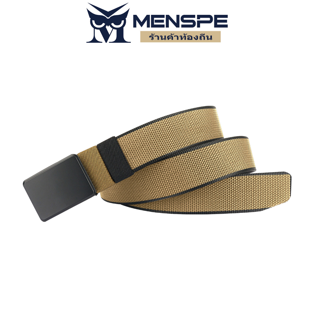 Menspe เข็มขัดยุทธวิธีกลางแจ้ง สายคาดเอวไนลอน