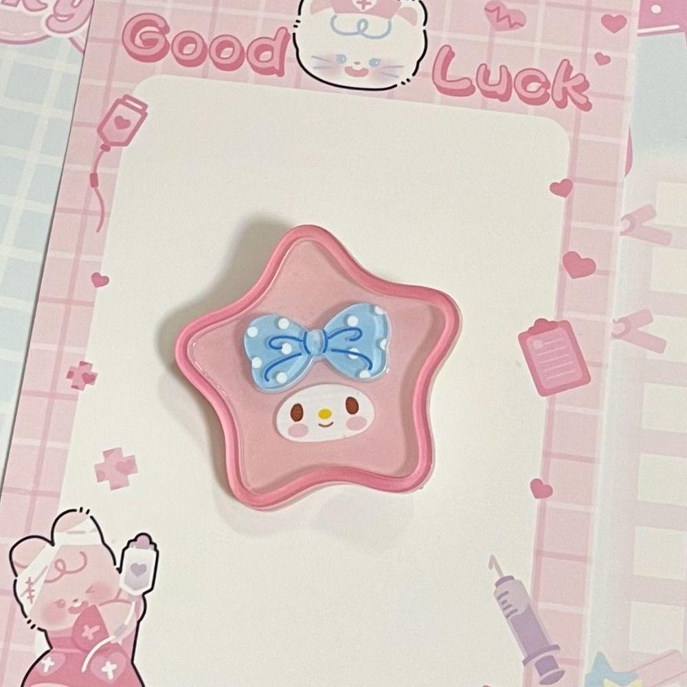 Mocho กิ๊บติดผม ลายการ์ตูนอนิเมะ Kuromi Star น่ารัก สําหรับเด็ก