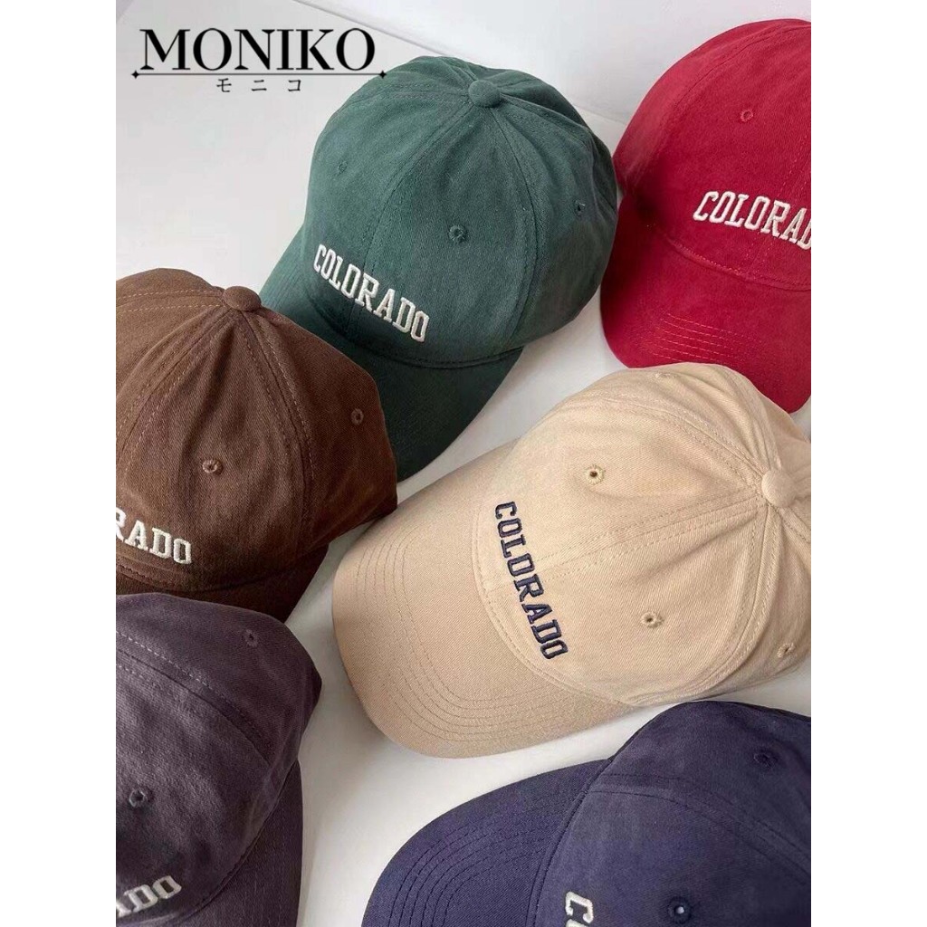 Moniko หมวกเบสบอล หลากสีสัน สําหรับผู้ชาย และผู้หญิง