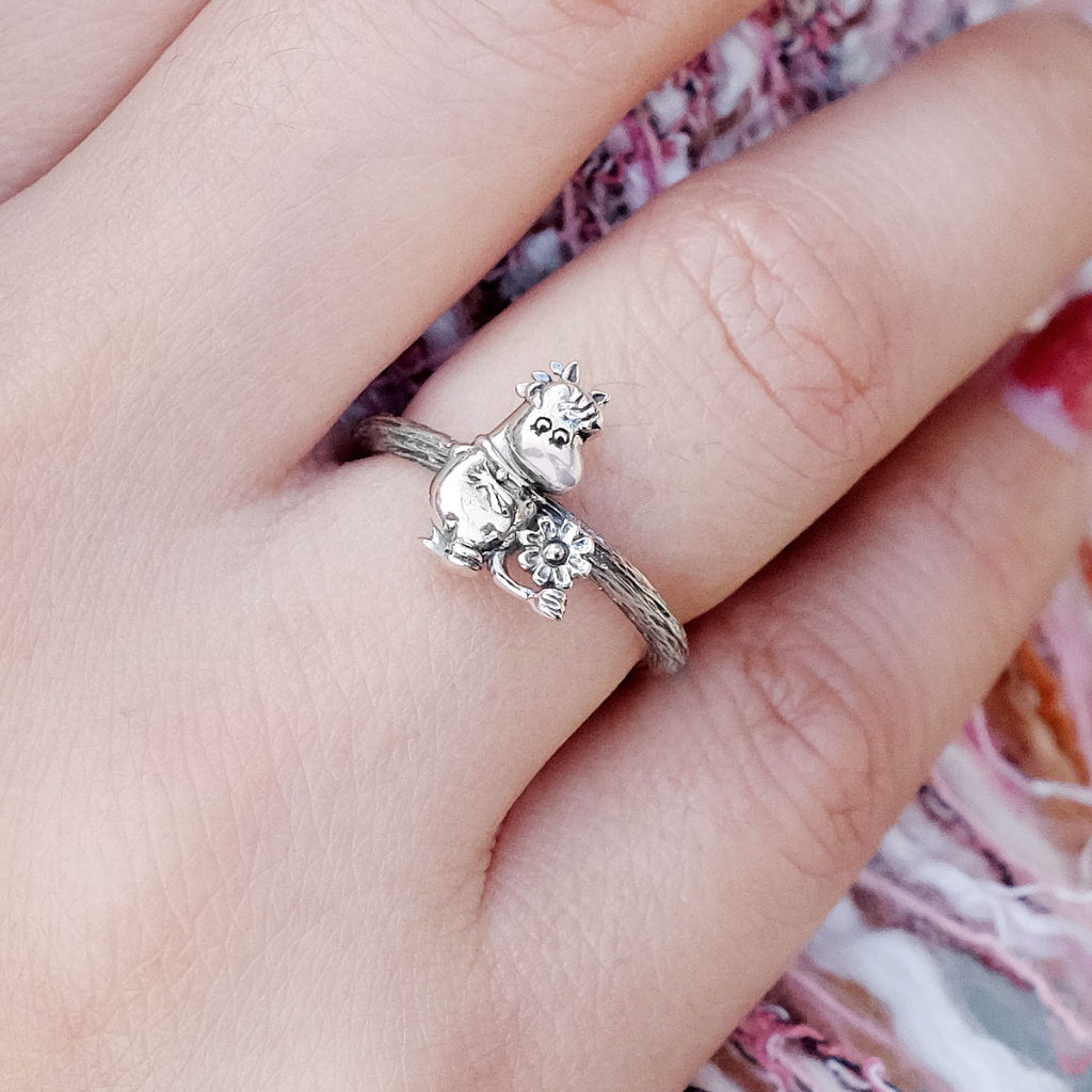 Moress Snorkmaiden Ring แหวนเงินแท้สน๊อกไมเดน