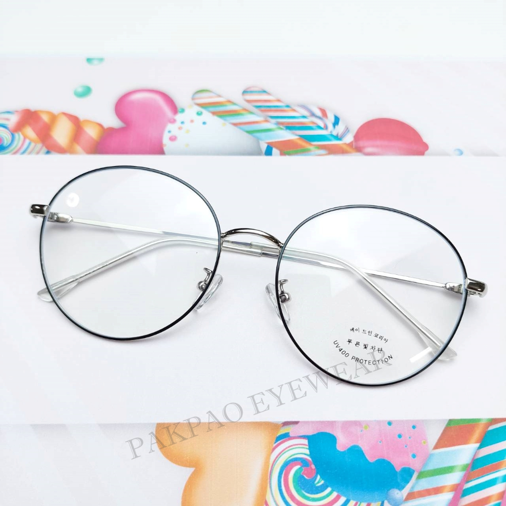 PAKPAO EYEWEAR รุ่น2550 กรอบแว่นตาโลหะ ตัดเลนส์สายตาได้