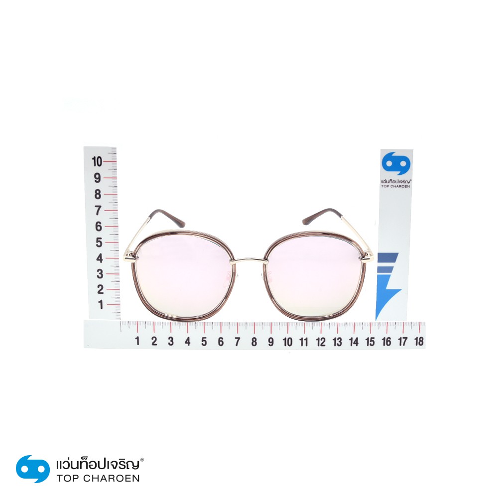 PLAYBOY แว่นกันแดดทรงกลม PB-8059-C3 size 58 By ท็อปเจริญ