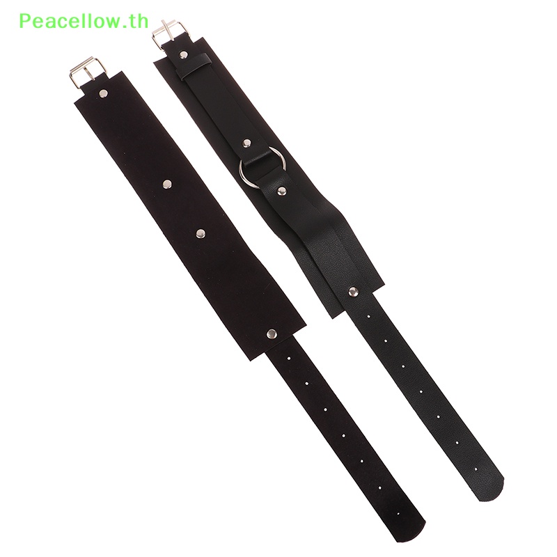 Peacellow สายรัดแขน หนัง PU เซ็กซี่ ปรับได้ เหมาะกับผู้ชาย สําหรับแต่งคอสเพลย์