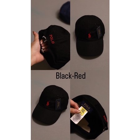Polo Ralph Lauren Cap (ดำม้าแดง)