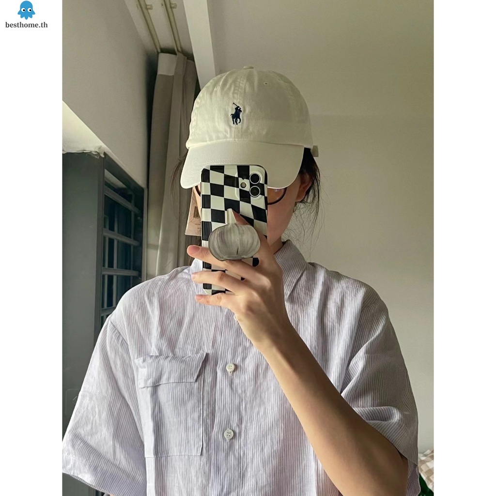 Polo ralph lauren หมวกเบสบอล ผ้าฝ้าย ของแท้ 100%