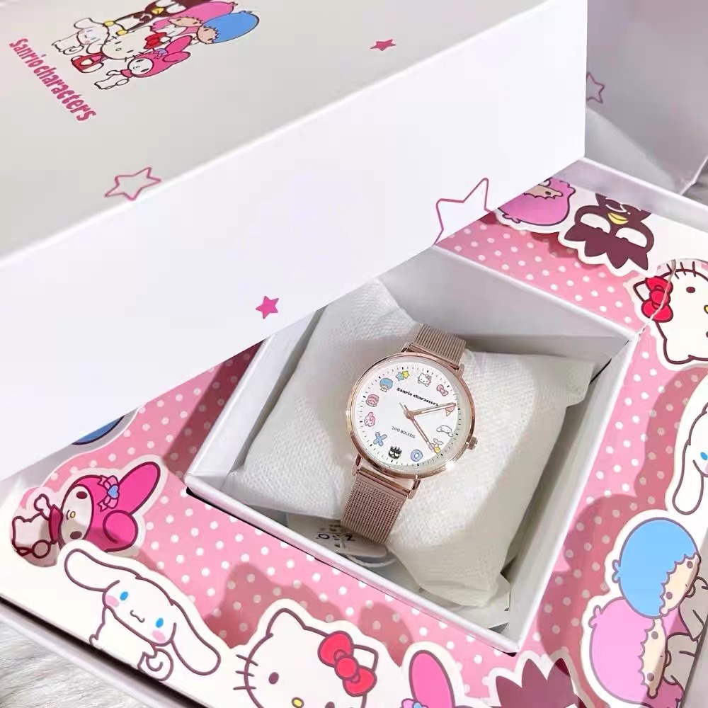(Pre-order  ) นาฬิกาข้อมือ Sanrio ลิขสิทธิ์แท้