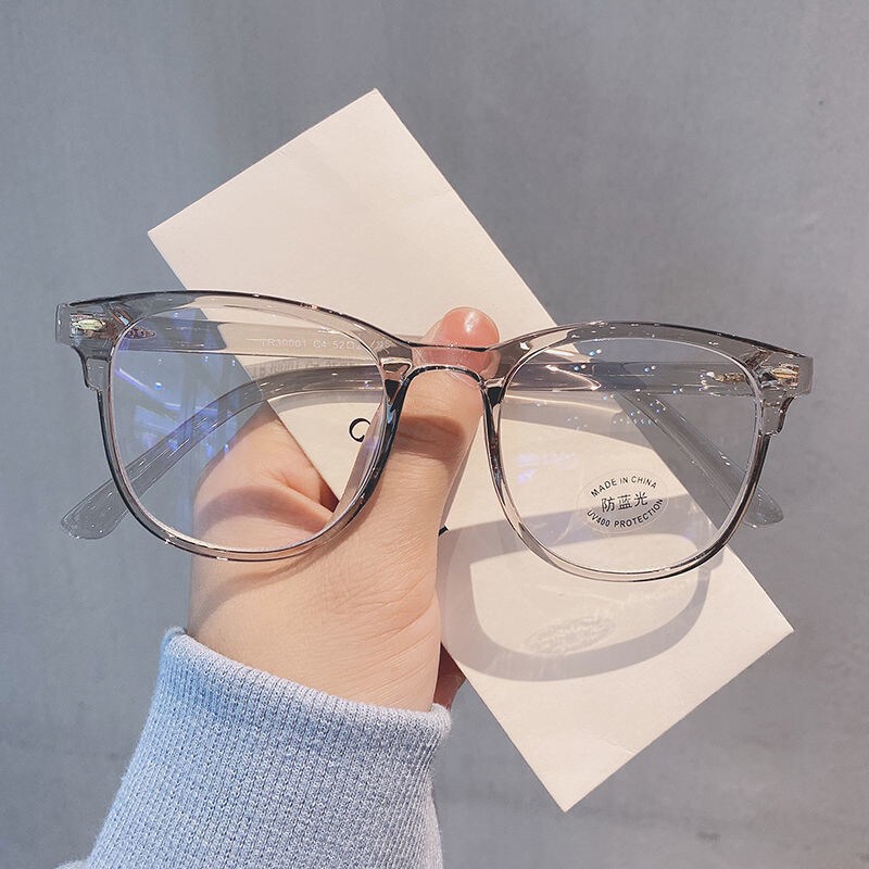 Ptq แว่นสายตาสั้น ผู้หญิง สายตาสั้น กรอบพลาสติกใส แว่นตา 0 ถึง -600 Unisex