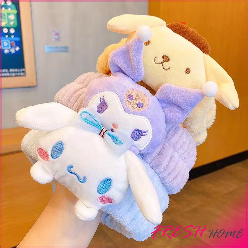 SANRIO ที่คาดผมตุ๊กตา คาดแต่งหน้า คาดเก็บผมเวลาล้างหน้า พร้อมส่ง Hair Band