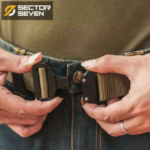 Sector Seven เข็มขัดไนล่อน หัว Cobra