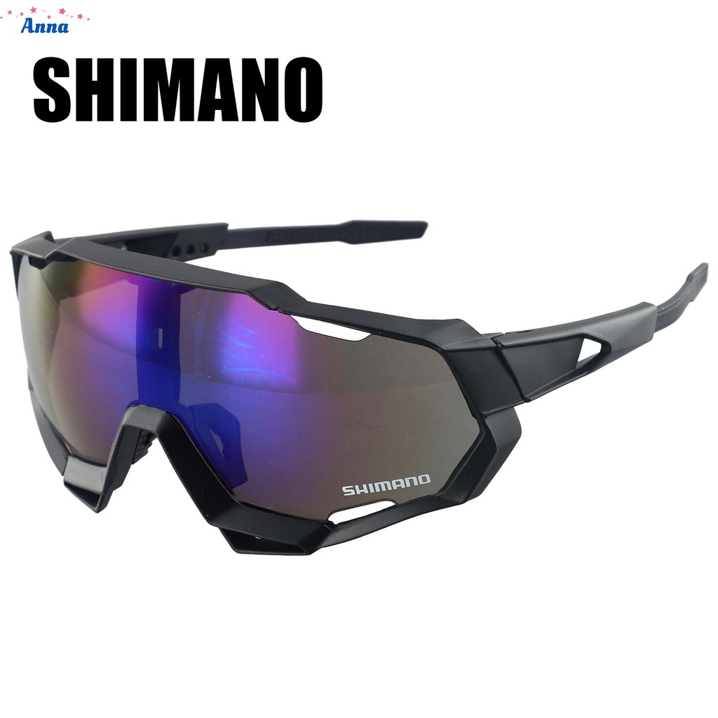 Shimano UV400 แว่นตากันแดด PC ป้องกันรังสียูวี สําหรับขี่จักรยาน เล่นกีฬากลางแจ้ง